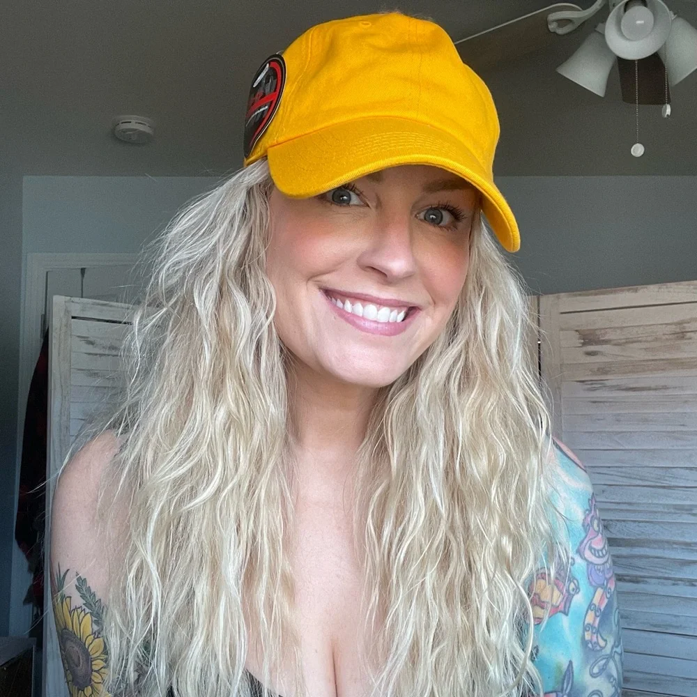 Amazon | Yellow Dad Hat Baseball Cap Adjustable Cotton Strapback